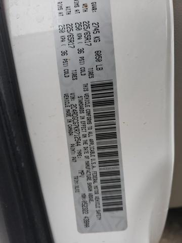 2019 DODGE GRAND CARA 2C4RDGCG7KR712544