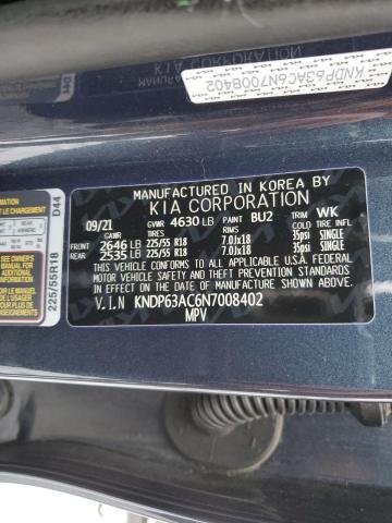 KNDP63AC6N7008402 KIA SPORTAGE S