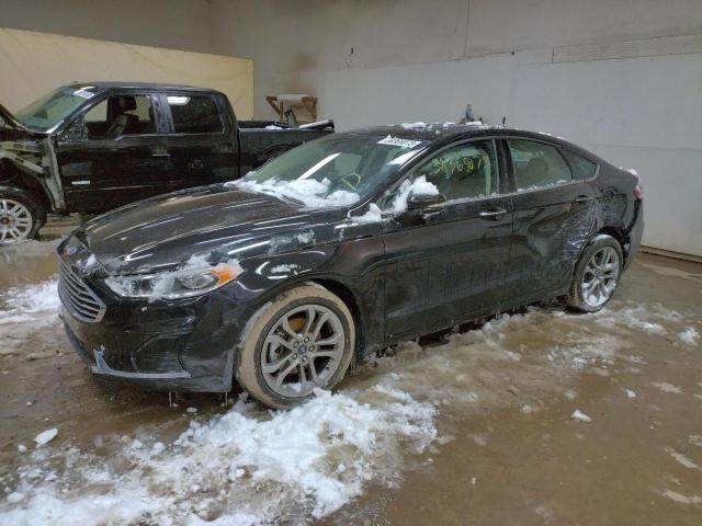 Salvage cars for sale from Copart Davison, MI: 2020 Ford Fusion SEL