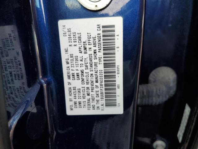 19UUB1F3XFA005200 Acura TLX