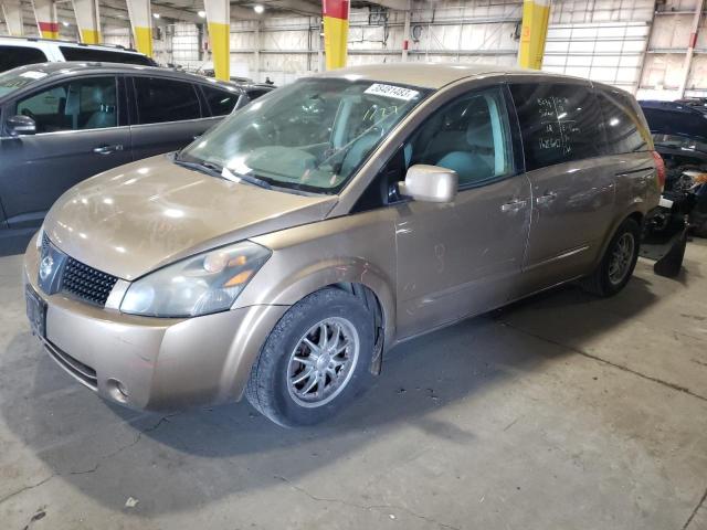Nissan Quest salvage cars for sale: 2004 Nissan Quest S