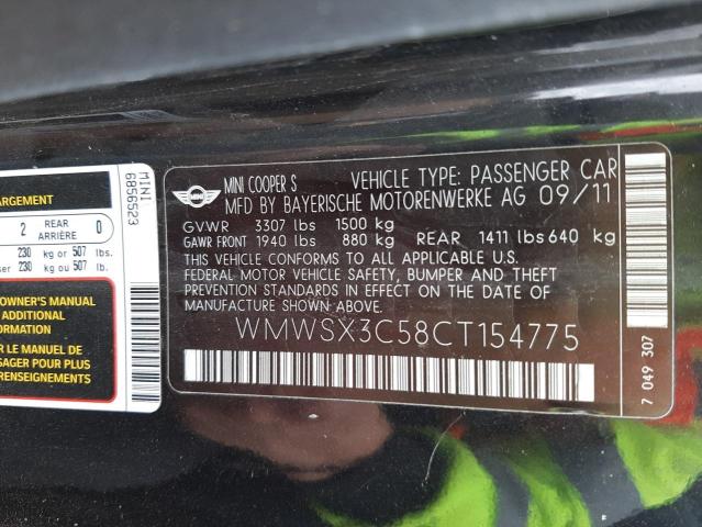 WMWSX3C58CT154775 Mini Cooper