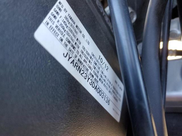 2013 YAMAHA YZFR1 C JYARN23Y3DA003136