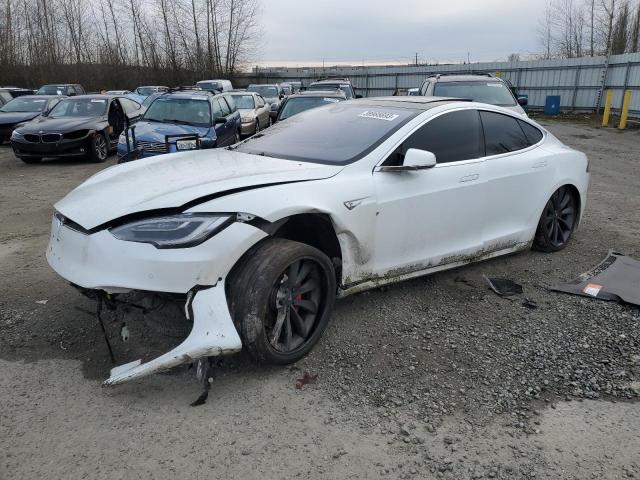 Salvage cars for sale from Copart Arlington, WA: 2016 Tesla Model S