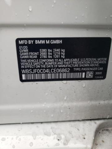 2020 BMW M5 BASE WBSJF0C04LCE06862