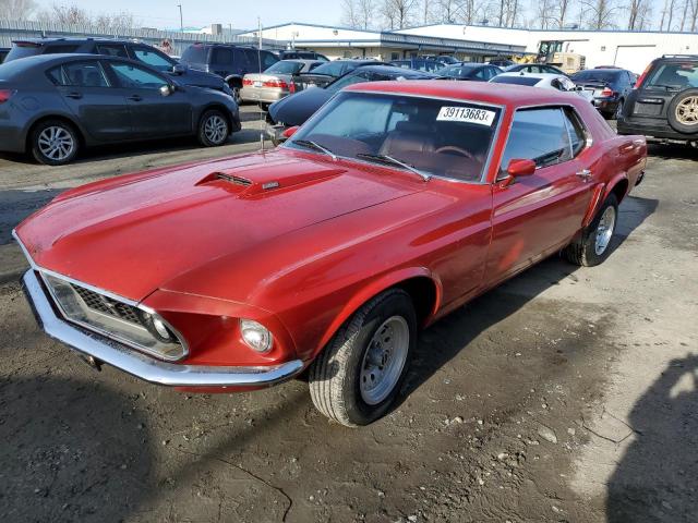 Salvage cars for sale from Copart Arlington, WA: 1969 Ford Mustang