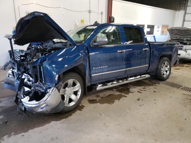 Пікапи CHEVROLET SILVERADO 2015 Синій