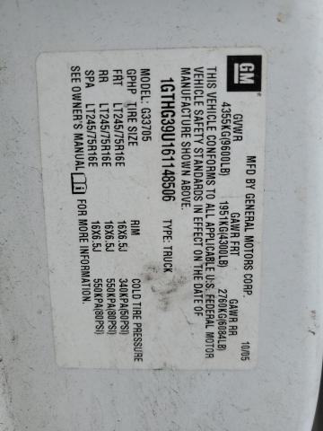 1GTHG39U161148506 GMC Savana G3500