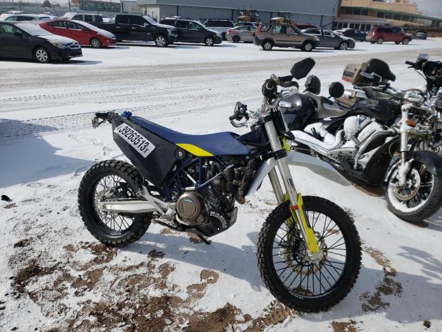 Salvage motorcycles for sale at Colorado Springs, CO auction: 2021 Husqvarna 701 Enduro