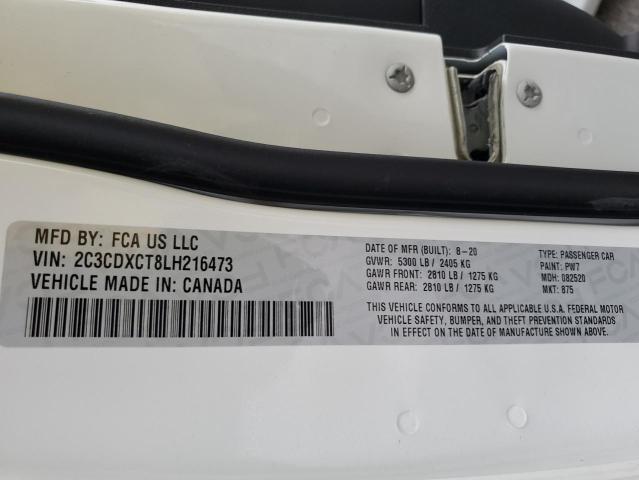 2C3CDXCT8LH216473 Dodge CHARGER R/T