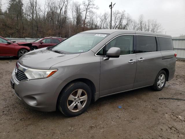Salvage cars for sale from Copart West Mifflin, PA: 2013 Nissan Quest S