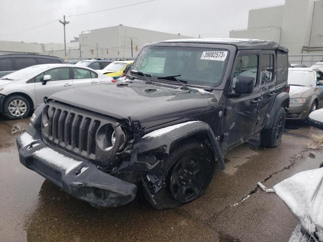 Salvage cars for sale from Copart Moraine, OH: 2021 Jeep Wrangler U