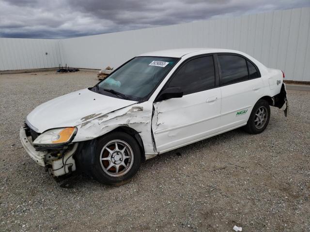 Honda salvage cars for sale: 2003 Honda Civic GX