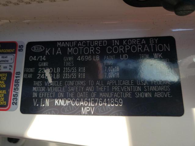 KNDPCCA61E7641859 KIA Sportage Sx