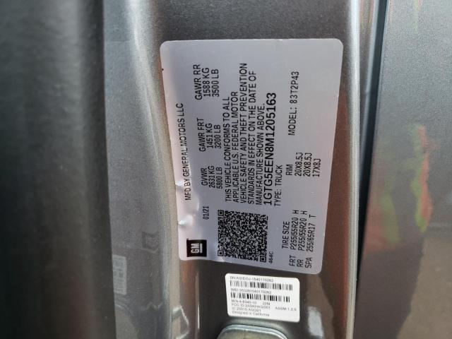 2021 GMC CANYON DEN 1GTG5EEN8M1205163