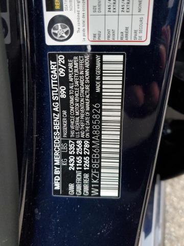 2021 MERCEDES-BENZ E 350 4MAT - W1KZF8EB6MA885826