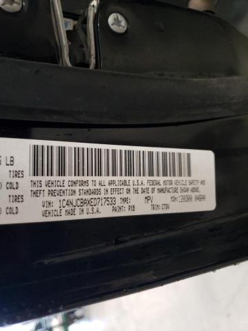 2014 JEEP COMPASS SPORT VIN: 1C4NJCBAXED717533