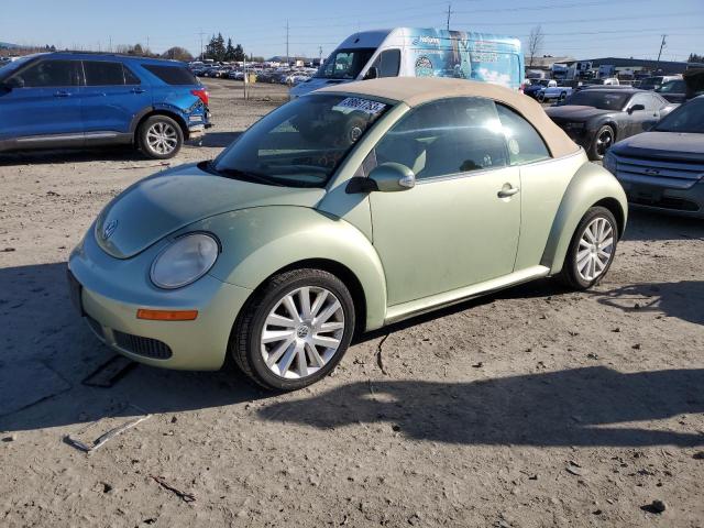 Salvage cars for sale from Copart Eugene, OR: 2008 Volkswagen New Beetle Convertible SE