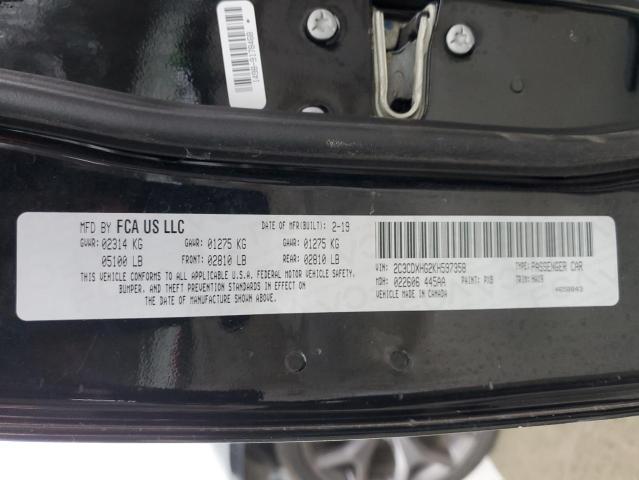 2019 DODGE CHARGER GT - 2C3CDXHG2KH597358