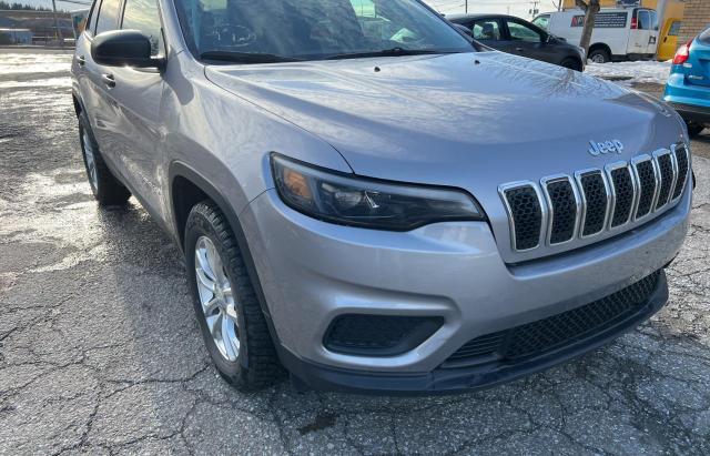Salvage cars for sale from Copart Atlantic Canada Auction, NB: 2019 Jeep Cherokee S