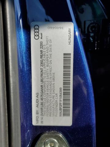 2015 AUDI S3 PREMIUM - WAUBFGFF1F1054399