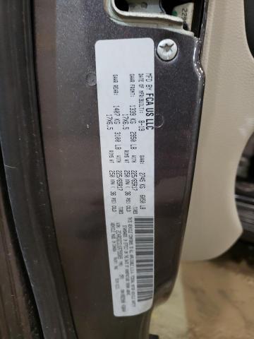 2019 DODGE GRAND CARA 2C4RDGCG1KR759309