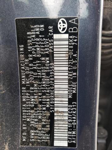 2018 TOYOTA COROLLA L - 5YFBURHE6JP819569