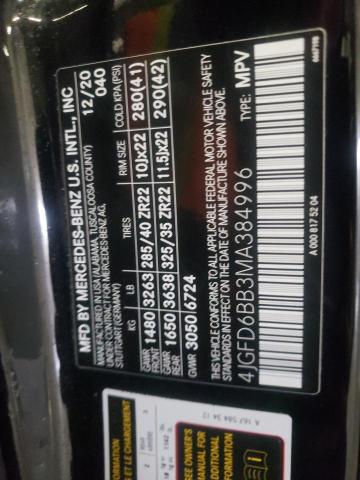 4JGFD6BB3MA384996 Mercedes-Benz Gle Coupe Amg 53 4matic