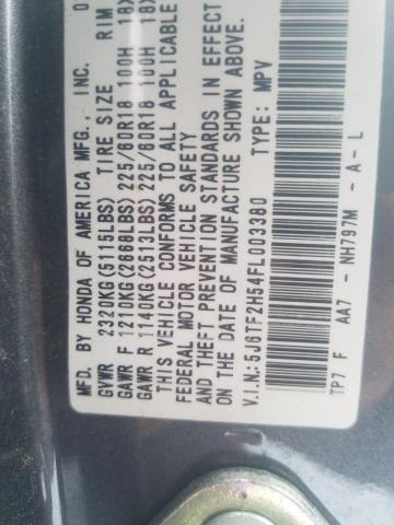 2015 HONDA CROSSTOUR - 5J6TF2H54FL003380