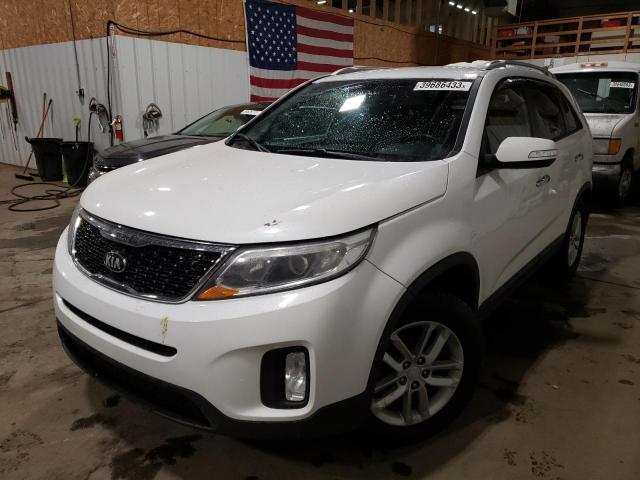 Salvage cars for sale from Copart Anchorage, AK: 2015 KIA Sorento LX