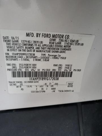 2015 FORD TAURUS LIM - 1FAHP2F89FG172038