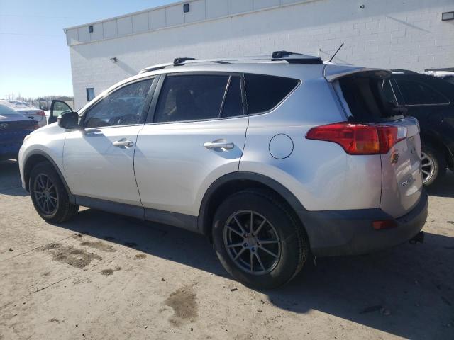  TOYOTA RAV4 2014 Сріблястий