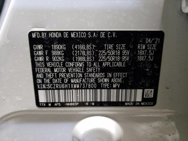 2021 HONDA HR-V SPORT - 3CZRU6H1XMM737800