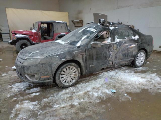 Salvage cars for sale from Copart Davison, MI: 2010 Ford Fusion Hybrid