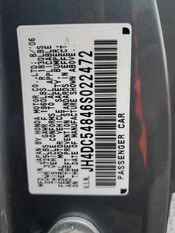 JH4DC54846S022472 Acura RSX