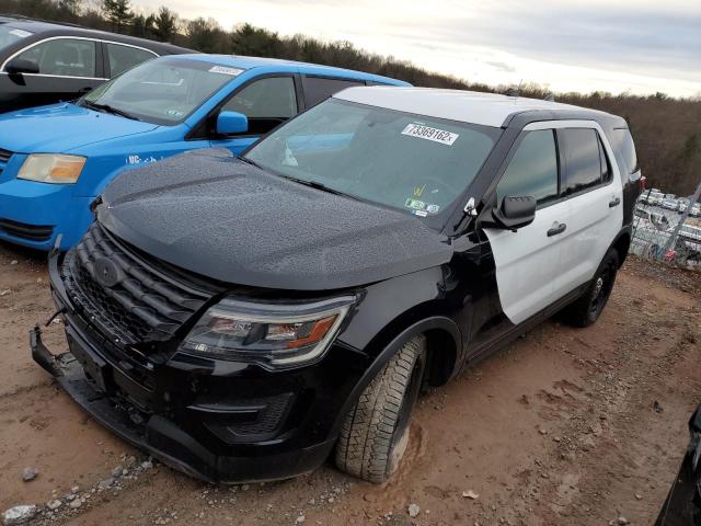 Salvage cars for sale from Copart York Haven, PA: 2017 Ford Explorer P
