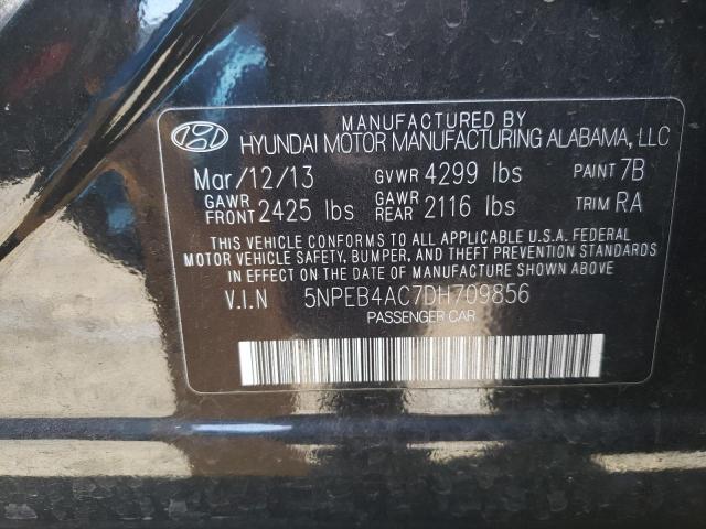 VIN 5NPEB4AC7DH709856 2013 HYUNDAI SONATA no.12