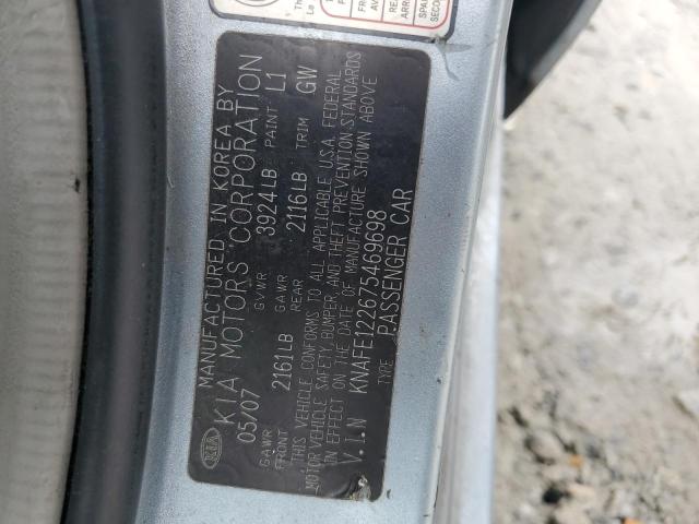 KNAFE122675469698 KIA Spectra