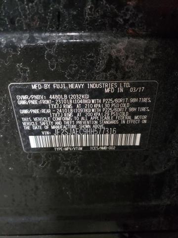 JF2SJAEC9HH577316 Subaru Forester 2.5i Premium