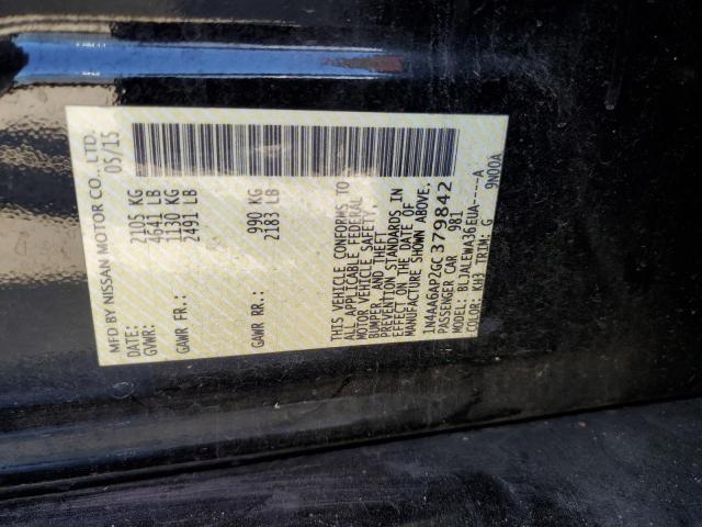 2016 NISSAN MAXIMA 3.5 - 1N4AA6AP2GC379842