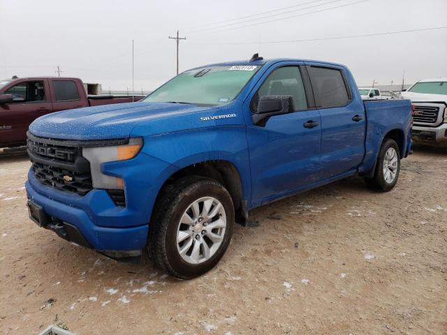 Vehiculos salvage en venta de Copart Andrews, TX: 2022 Chevrolet Silverado C1500 Custom