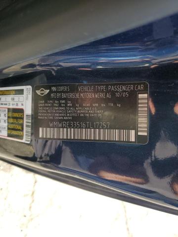 WMWRE33516TL17257 Mini COOPER S