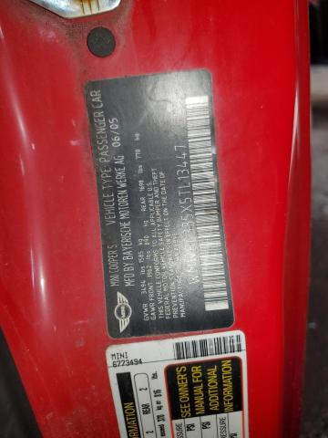 WMWRE335X5TL13447 Mini COOPER S