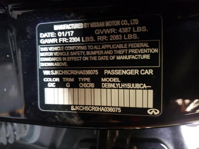 2017 INFINITI QX30 BASE - SJKCH5CR0HA036075