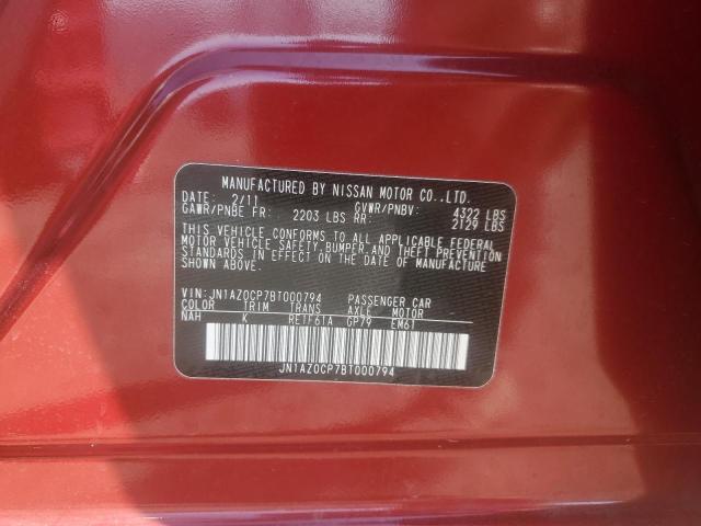 JN1AZ0CP7BT000794 Nissan Leaf