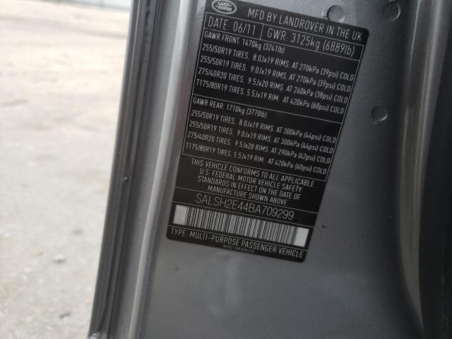 SALSH2E44BA709299 Land Rover Range Rover Sport Sc