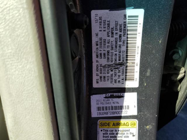 19UUA8F59BA007172 Acura TL