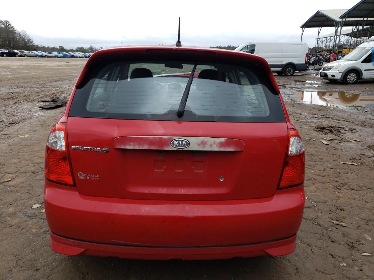 2005 Kia Spectra5 VIN: KNAFE162955117948 Lot: 39079683