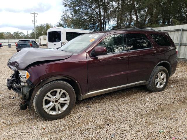 Salvage cars for sale from Copart Midway, FL: 2012 Dodge Durango SXT