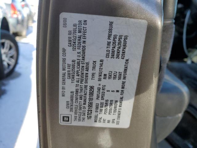 1GTCS195618108296 GMC Sonoma